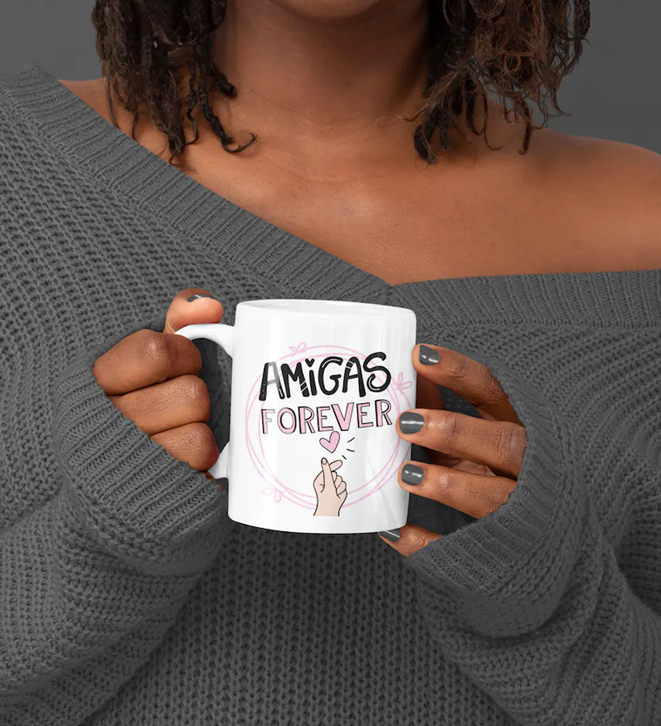 Pacote de Artes Amizade Amigas Caneca Frases Best Friend Arquivos Png 7