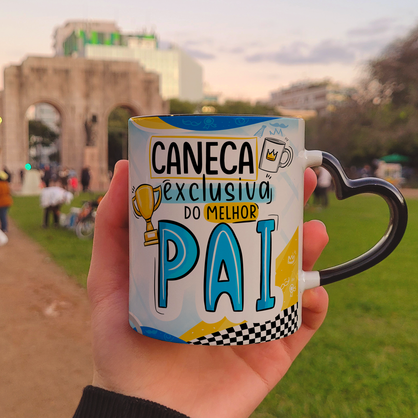 66 Artes Caneca Dia dos Pais 2023 Arquivos Sublimação 3