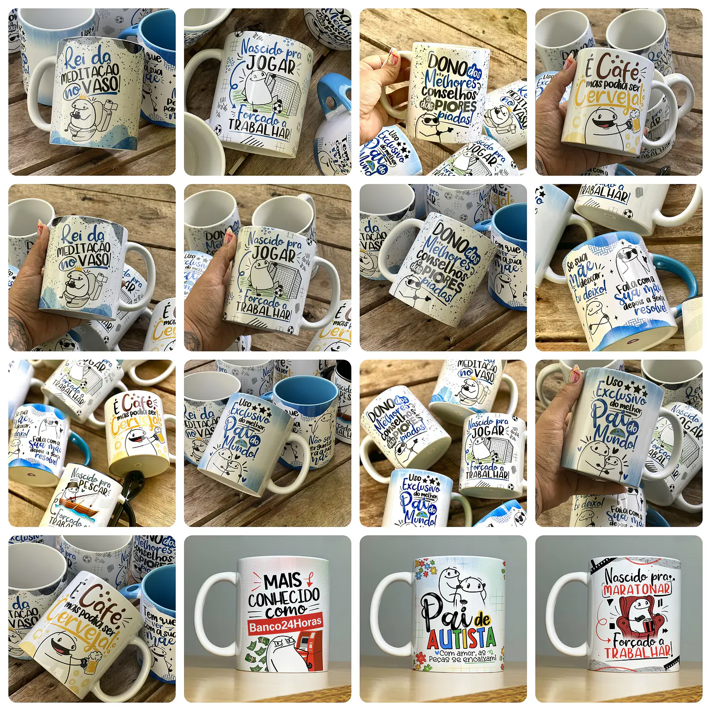 23 Artes Caneca Dia dos Pais Flork e Outros em Jpg 1