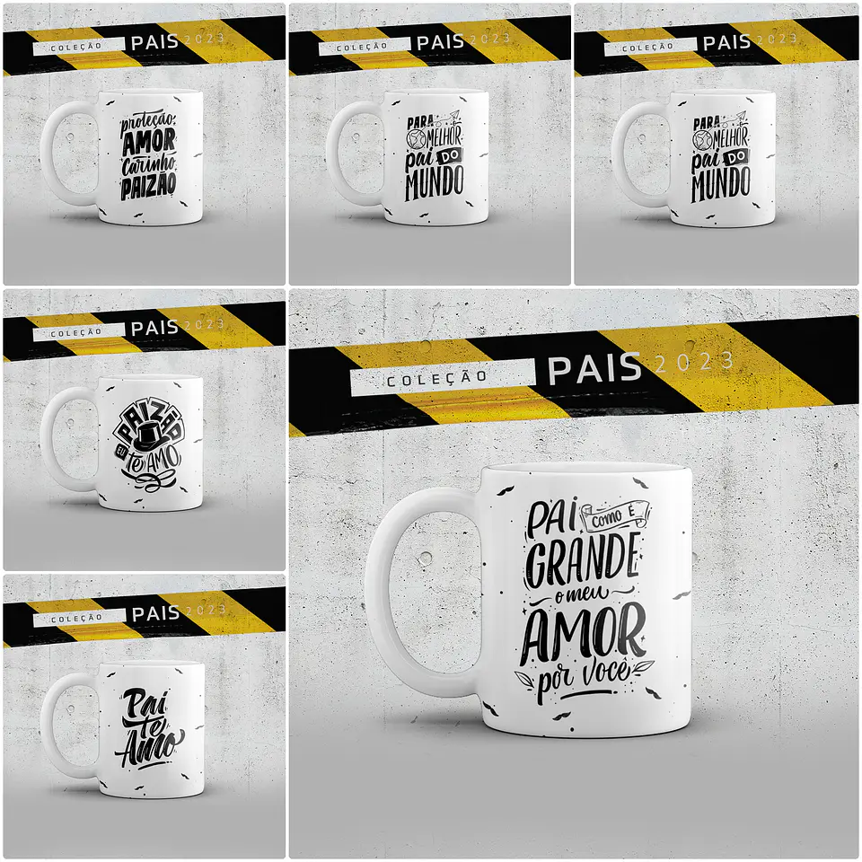 15 Artes Caneca Dia dos Pais em Jpg 3
