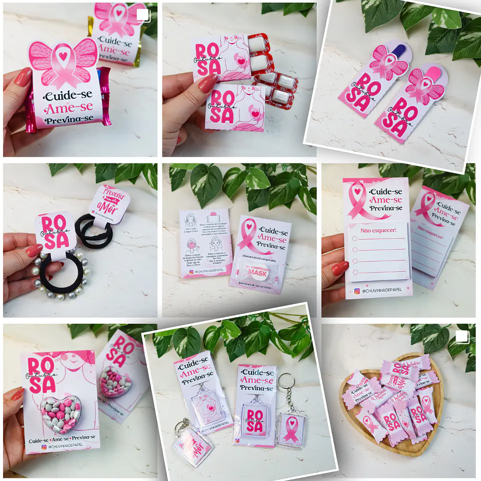 Arquivo de Corte Outubro Rosa 2023 em Svg e Outros 1