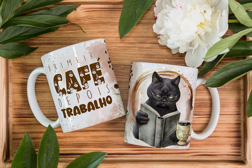 12 Artes para Caneca Café Coffe Arquivos em CorelDraw 8