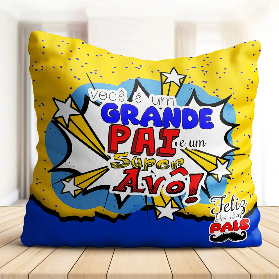 10 Artes para Almofada Dia dos Pais em Corel Draw 4