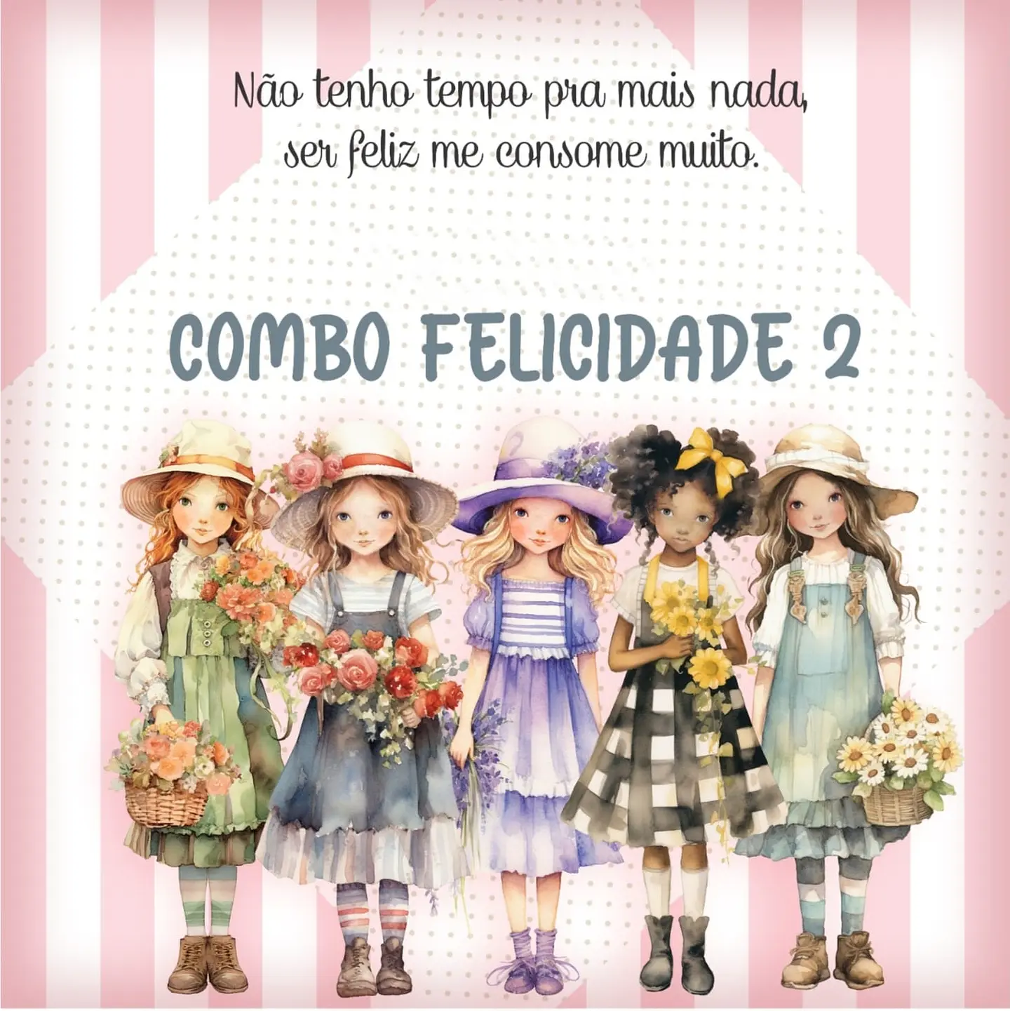 Arquivo de Corte Boneca Vintagem Felicidade 1