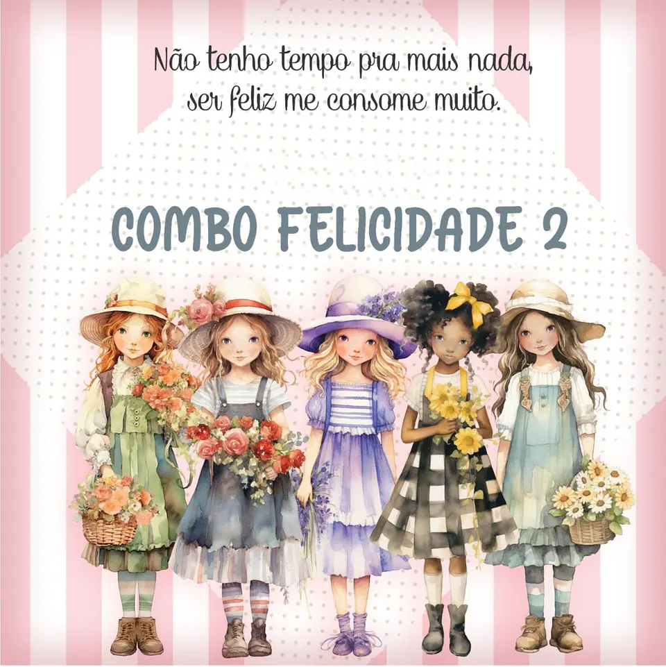 Arquivo de Corte Boneca Vintagem Felicidade 1