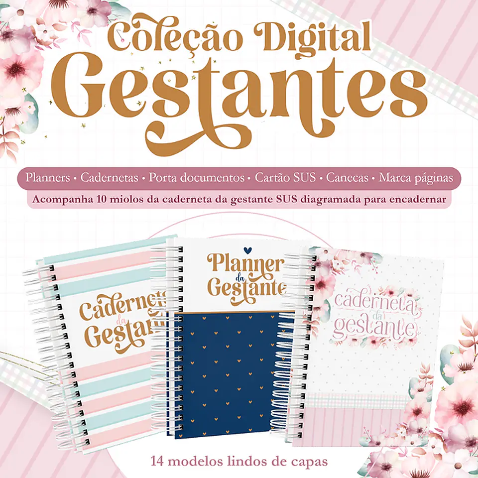 Coleção Agendas Gestantes Completo em Pdf   1