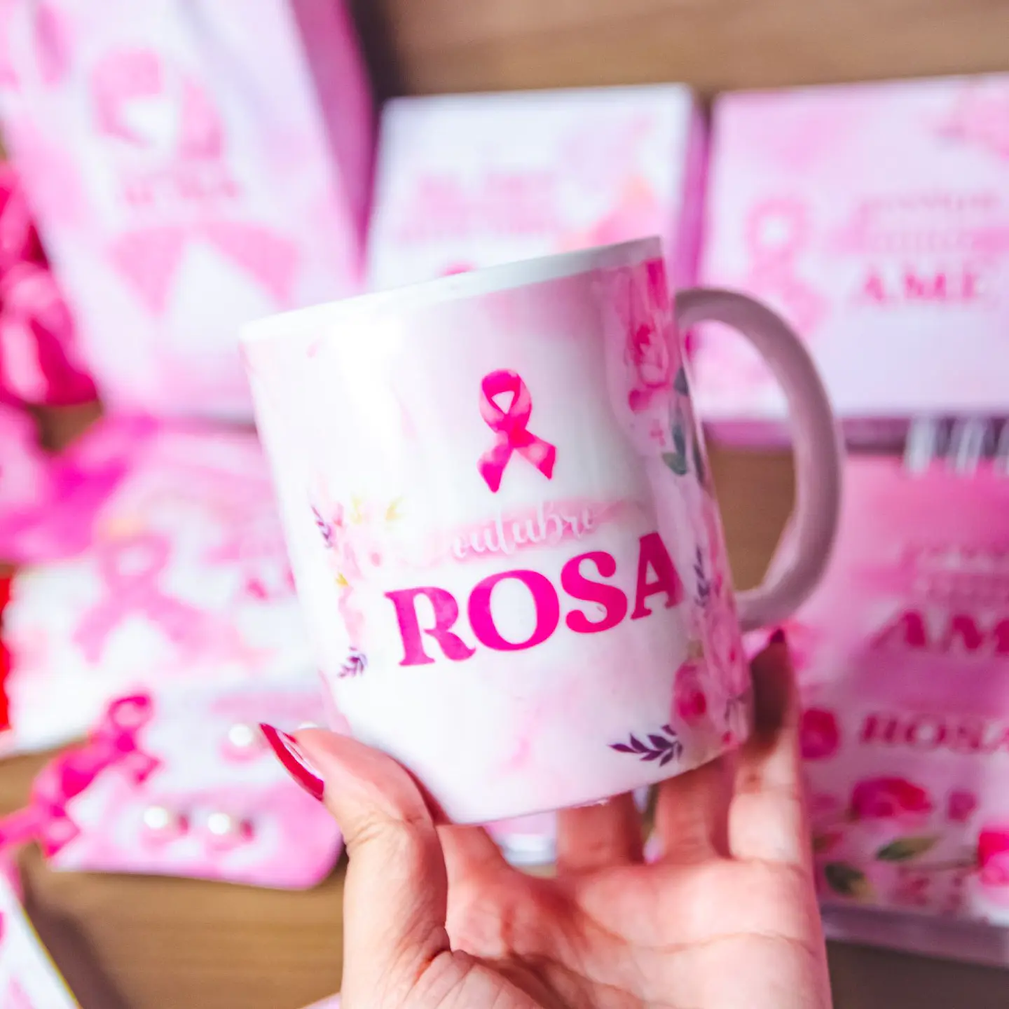 Arquivo de Corte Outubro Rosa + Kit Digital 9