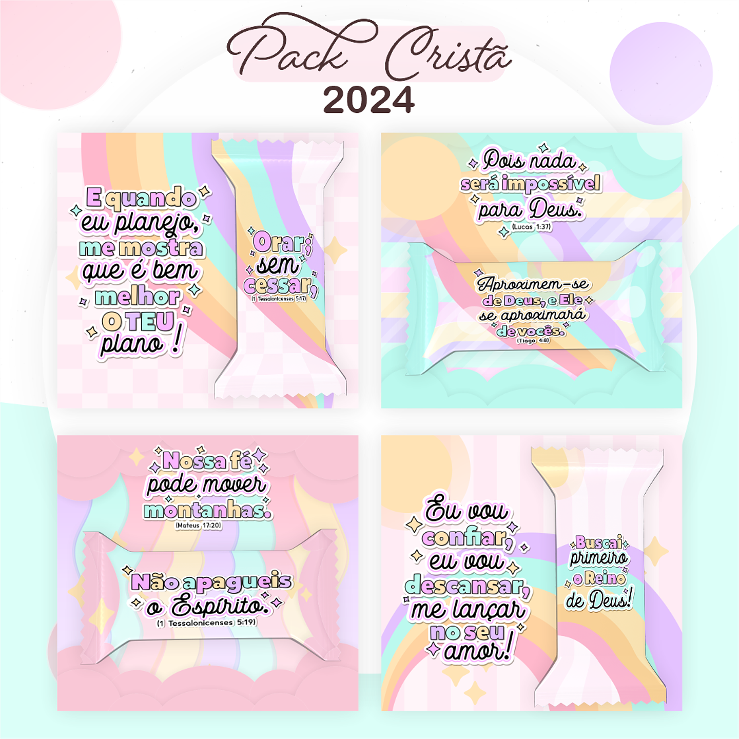 Arquivos Prontos Agenda Caderno 2024 Versículos e Louvores 3