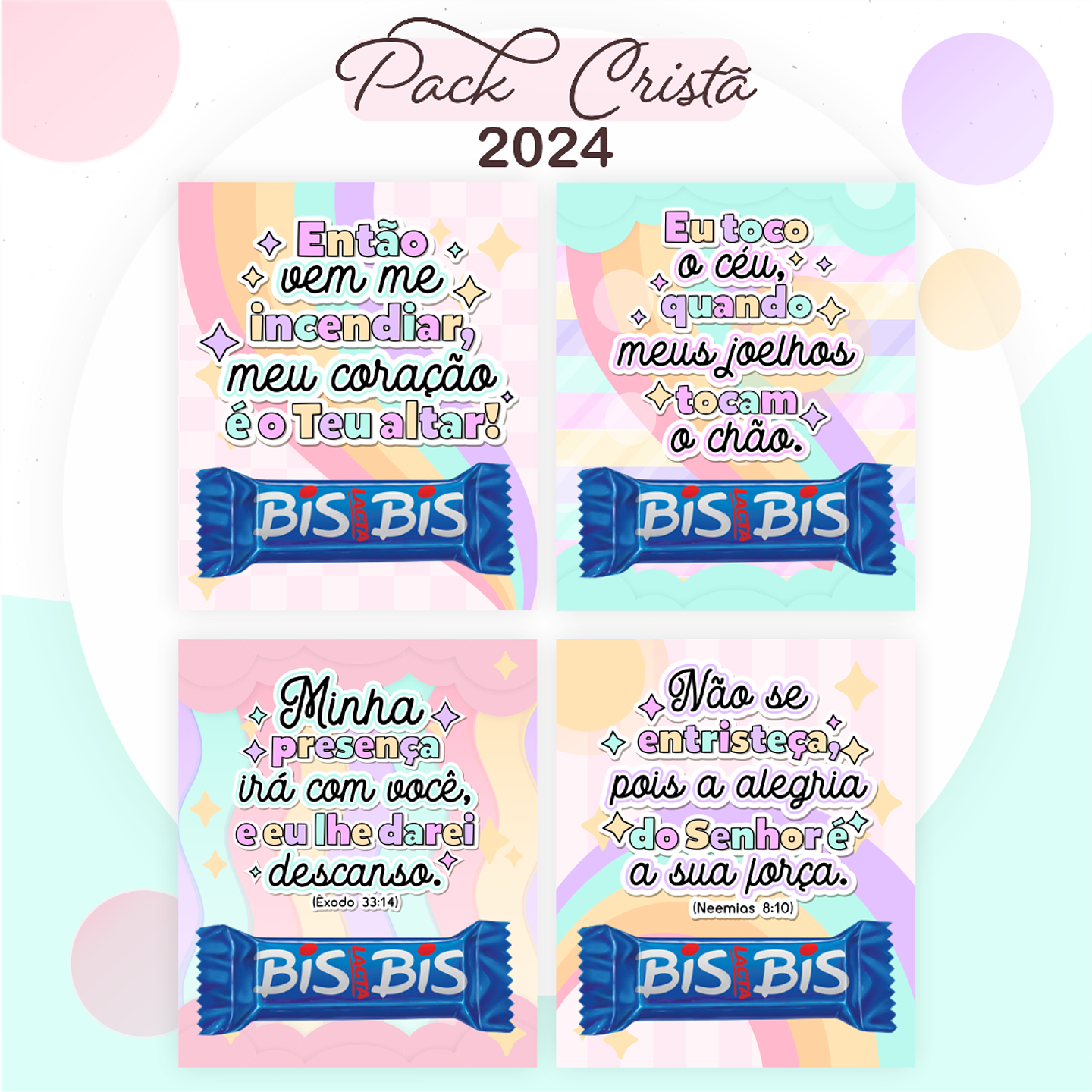 Arquivos Prontos Agenda Caderno 2024 Versículos e Louvores 4