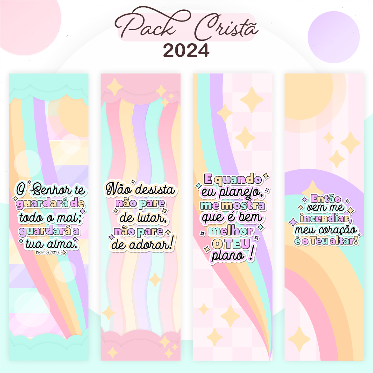 Arquivos Prontos Agenda Caderno 2024 Versículos e Louvores 6