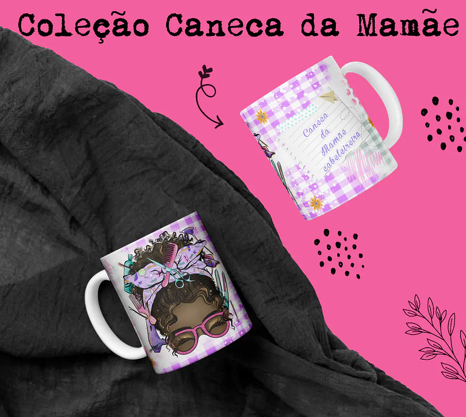 15 Artes Canecas Dia das Mãe Arquivos em CorelDraw 10