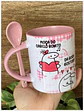 Artes para Caneca Musica Moça do Cabelo Bonito em Jpg - Thumbnail 3