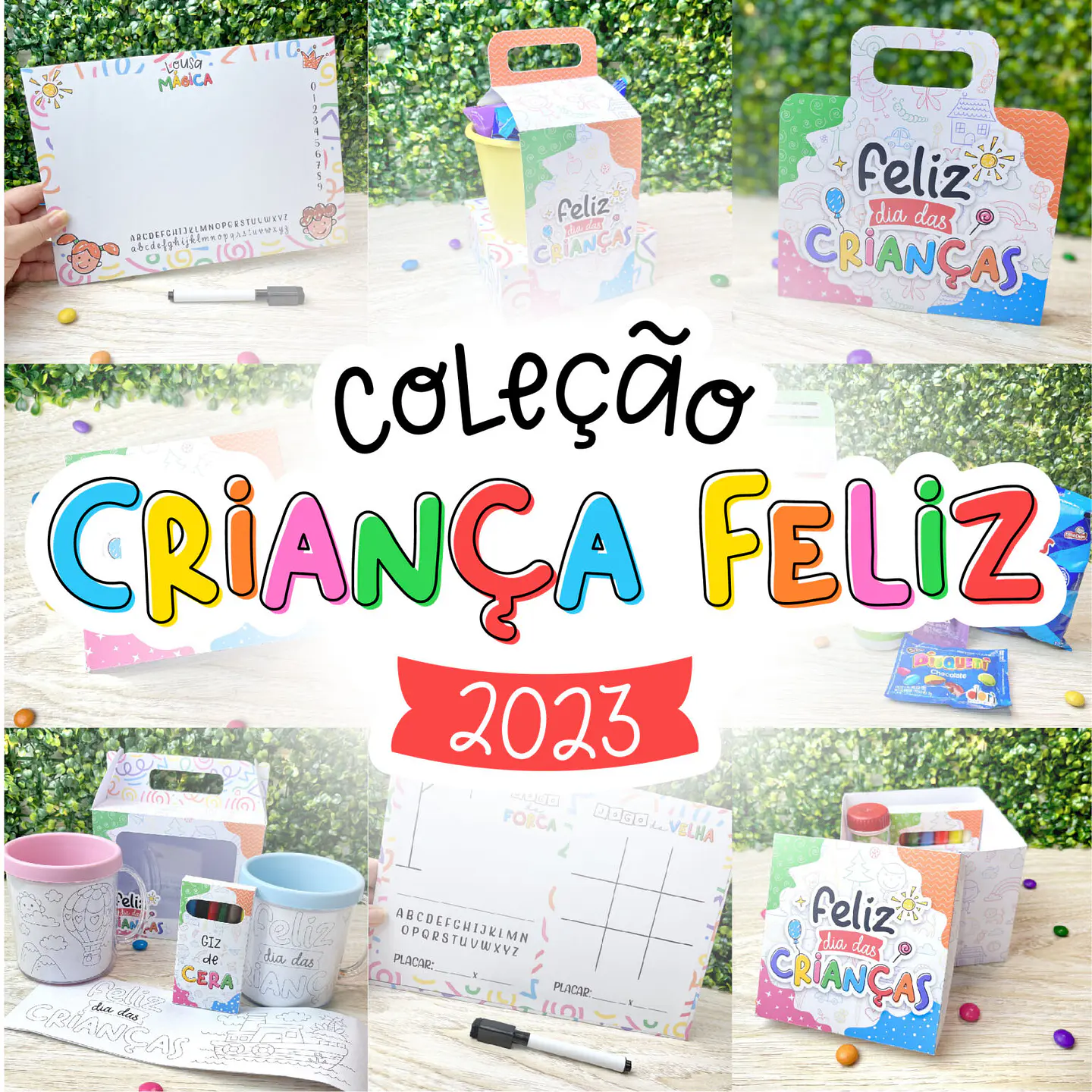 Arquivos de Corte Dia das Crianças em Pdf 1