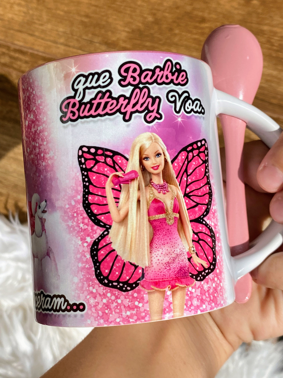 Artes para Caneca Barbie Tentaram Me Derrubar Arquivos Png  2
