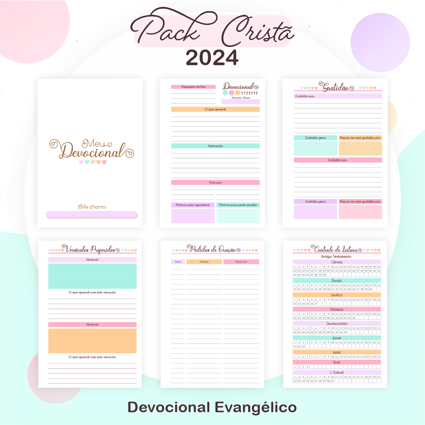 Arquivos Prontos Agenda Caderno 2024 Versículos e Louvores 15