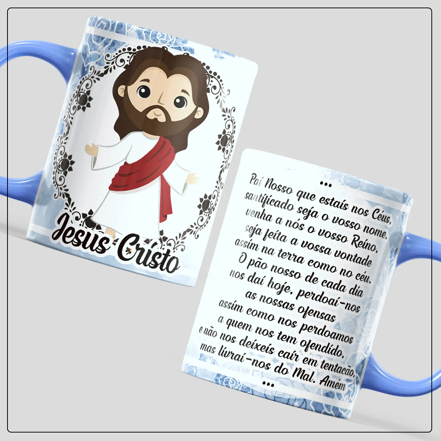 6 Artes Canecas Santinhos Religião em Jpg   2