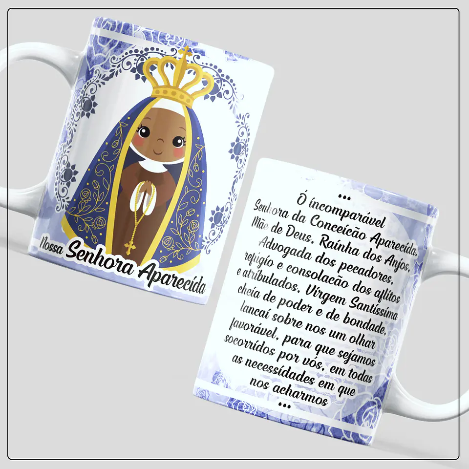 6 Artes Canecas Santinhos Religião em Jpg   3