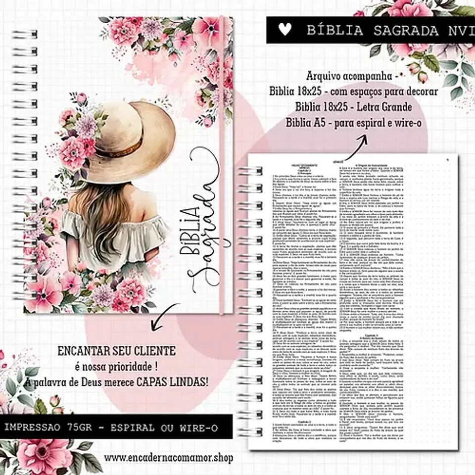 Arquivos Caderno A5 Seja Forte e Corajosa e Outras 2024 em Pdf 9