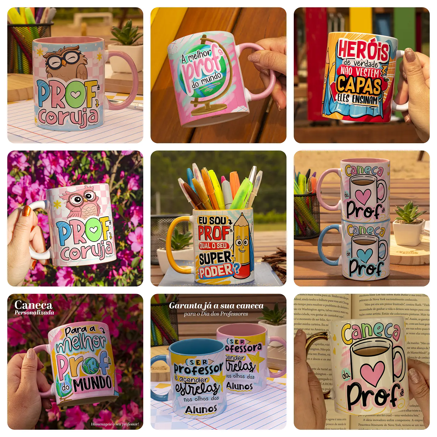 40 Artes para Caneca Dia do Professor 1.0 Arquivos Dia dos Professores Png 1
