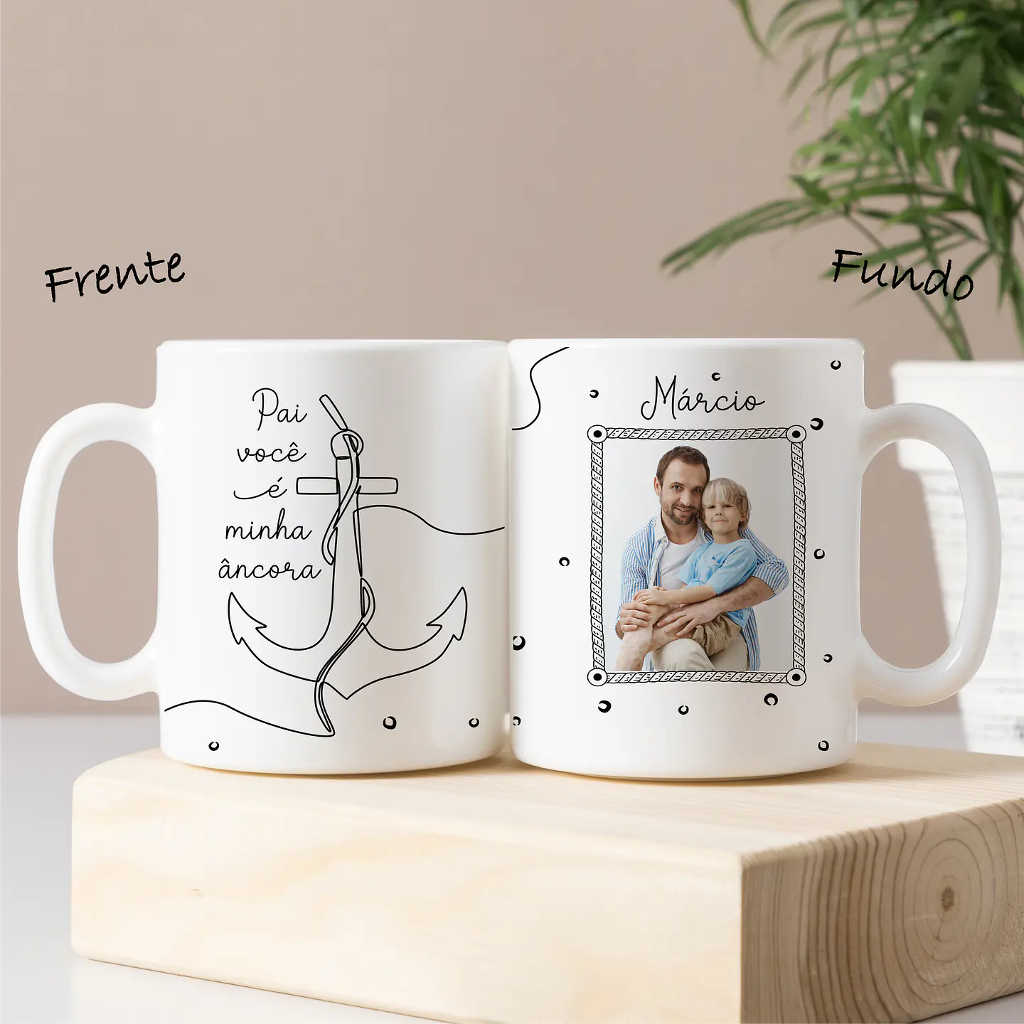 30 Artes Caneca Dia dos Pais Linhas em Jpg  8