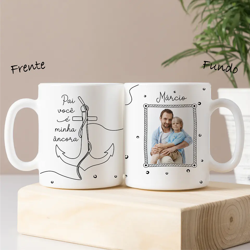 30 Artes Caneca Dia dos Pais Linhas em Jpg  8