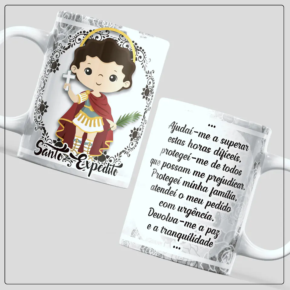 6 Artes Canecas Santinhos Religião em Jpg   8