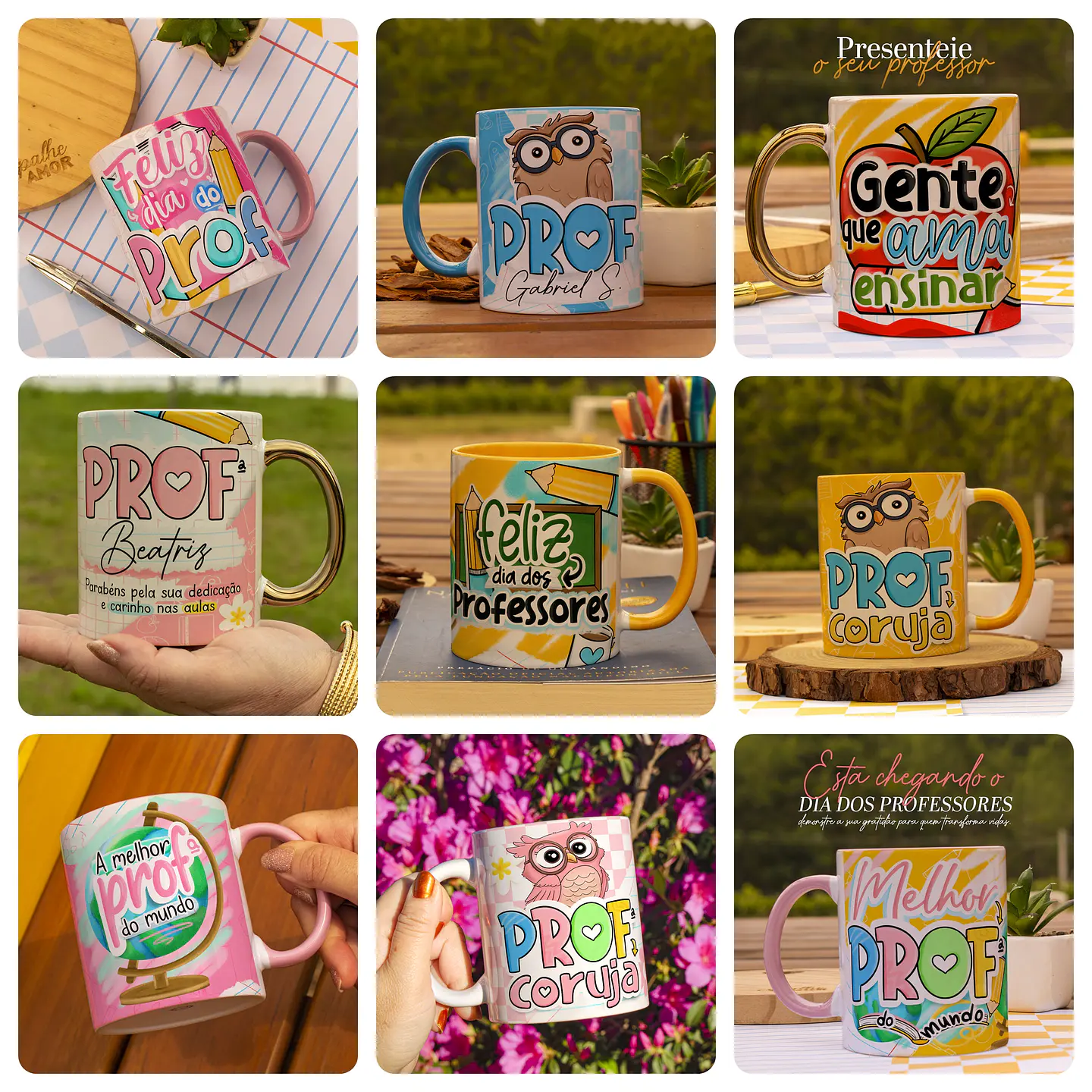40 Artes para Caneca Dia do Professor 1.0 Arquivos Dia dos Professores Png 3
