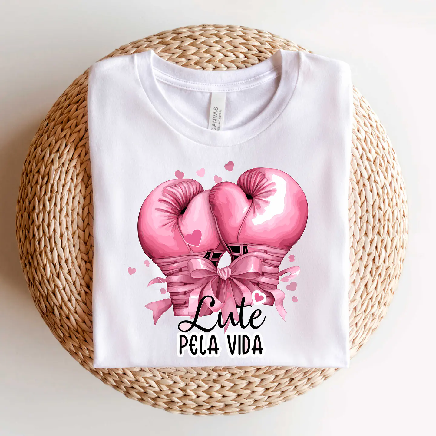 10 Artes Camisa Outubro Rosa em CorelDraw 1