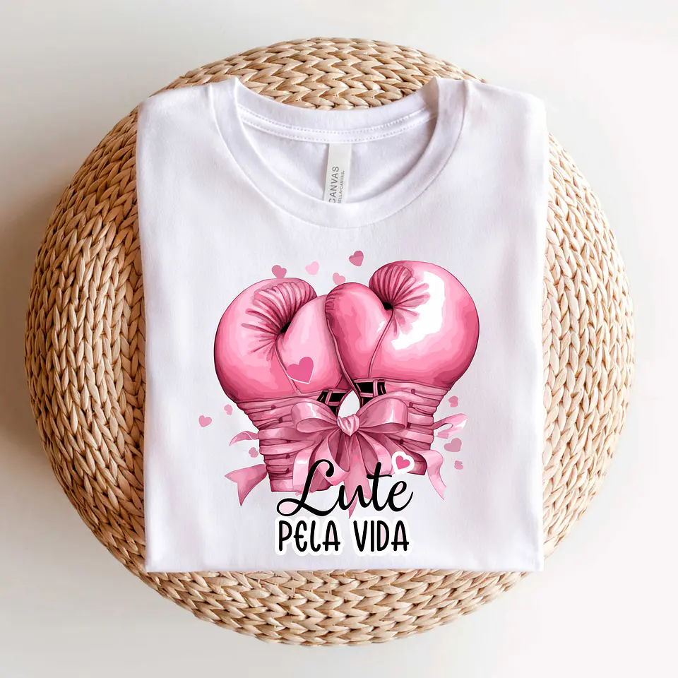 10 Artes Camisa Outubro Rosa em CorelDraw 1