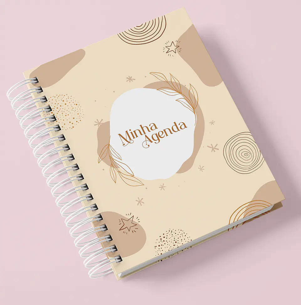 Arquivos Agenda Boho 2024 em Pdf 3