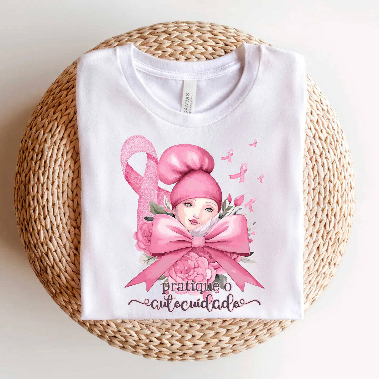 10 Artes Camisa Outubro Rosa em CorelDraw 4