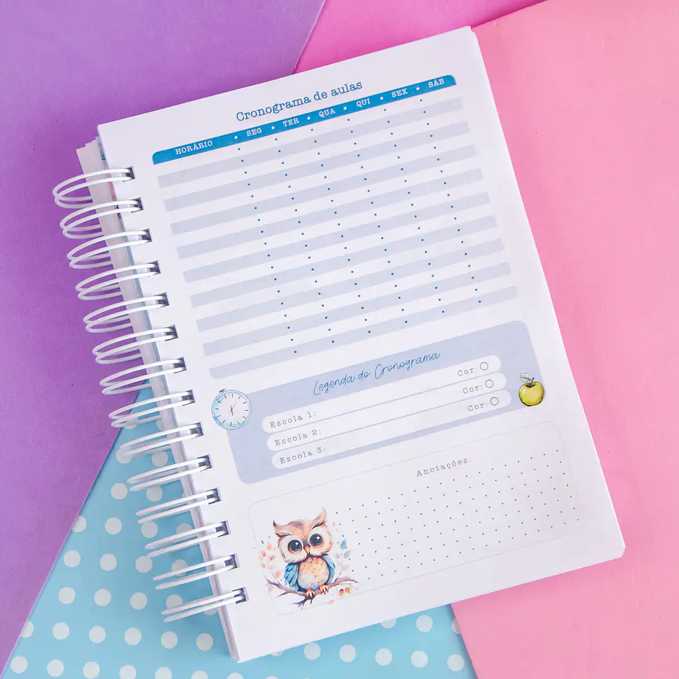 Arquivos Agenda Planner Professor 2024 em Pdf 7
