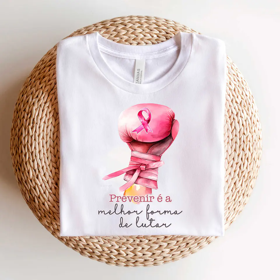 10 Artes Camisa Outubro Rosa em CorelDraw 5