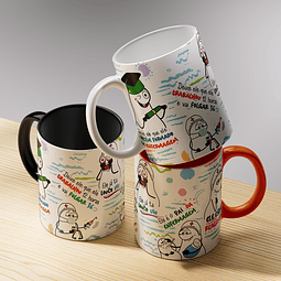 Arte Caneca Deixe ele que ele é recém formado em enfermagem - Versão Masculina Png