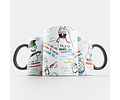 Arte Caneca Deixe ele que ele é recém formado em enfermagem - Versão Masculina Png