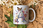 26 Artes Caneca Alfabeto Borboleta em Corel Draw  - Thumbnail 1