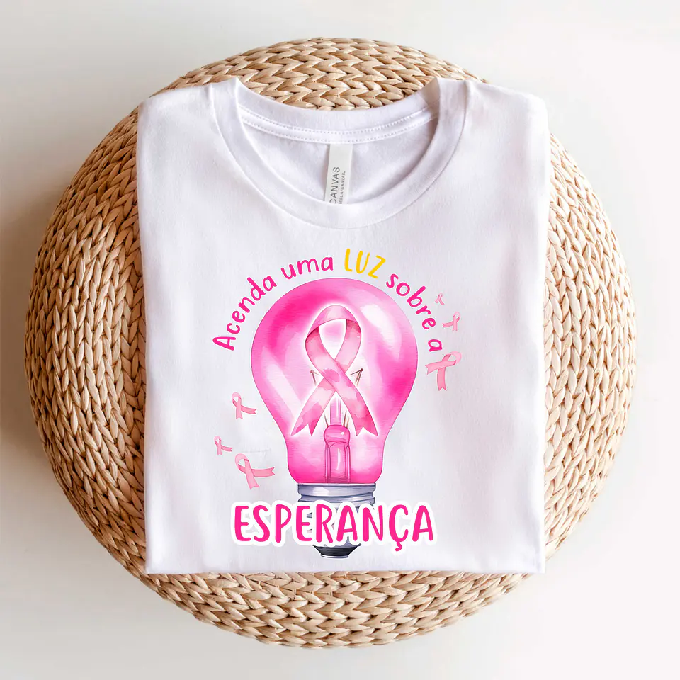 10 Artes Camisa Outubro Rosa em CorelDraw 9