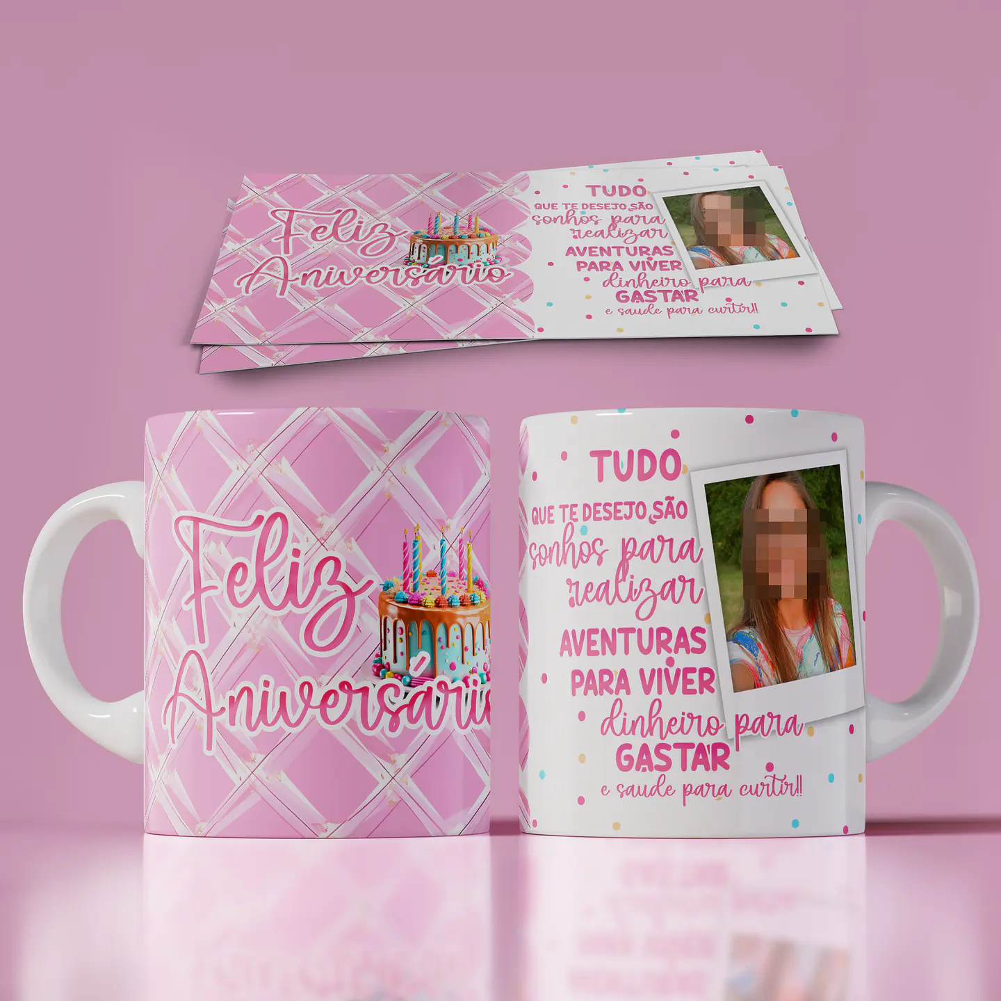 10 Artes Caneca Feliz Aniversário em Photoshop 1