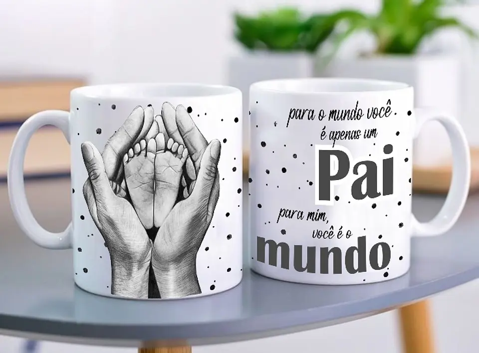 12 Artes Caneca Azulejo e Quadro Dia dos Pais em Corel Draw  10