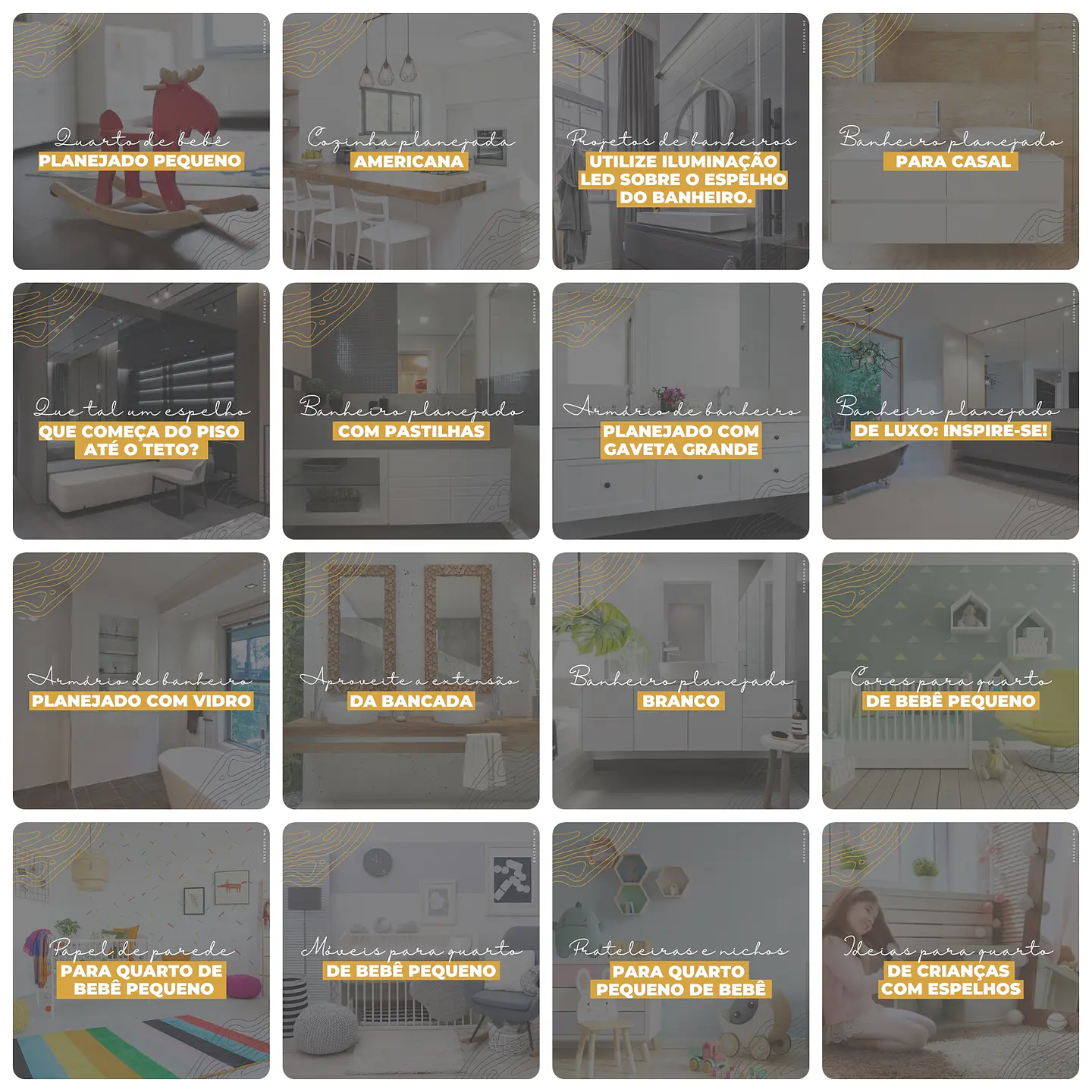 Pack Canva Arquitetos Templates Editáveis 200 Artes + Legendas 7