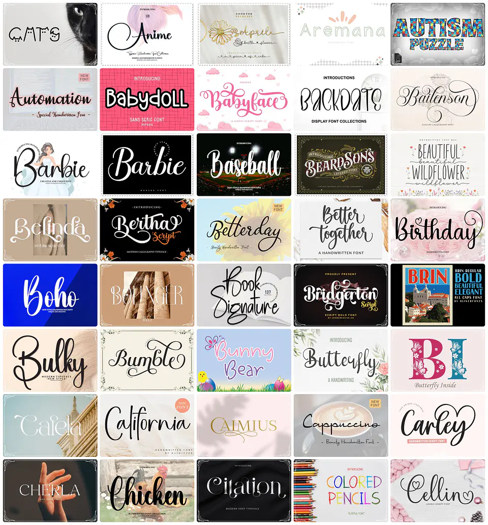 400 Fontes Instalável Premium Diversas  4