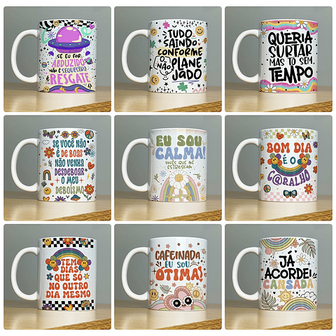 40 Artes Caneca Vibes Arquivos em Jpg