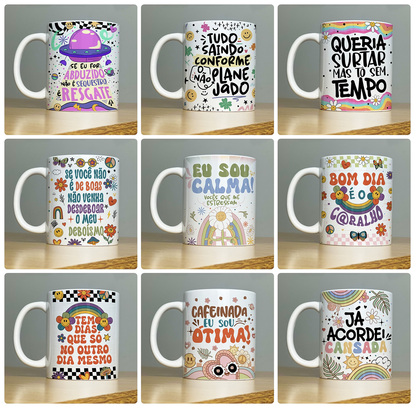 40 Artes Caneca Vibes Arquivos em Jpg 1