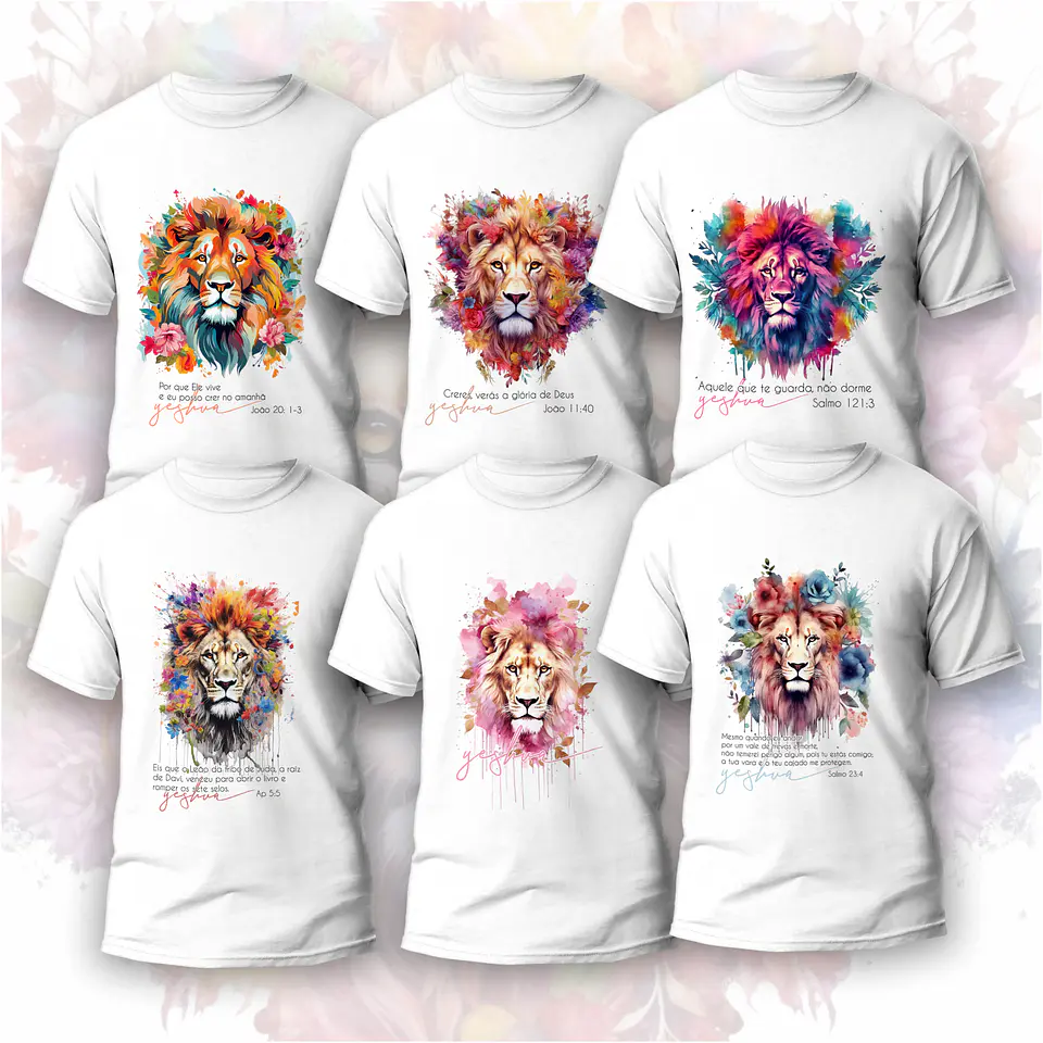 11 Artes Caneca e Camisa Leão de Juda Arquivos em Corel Draw 2