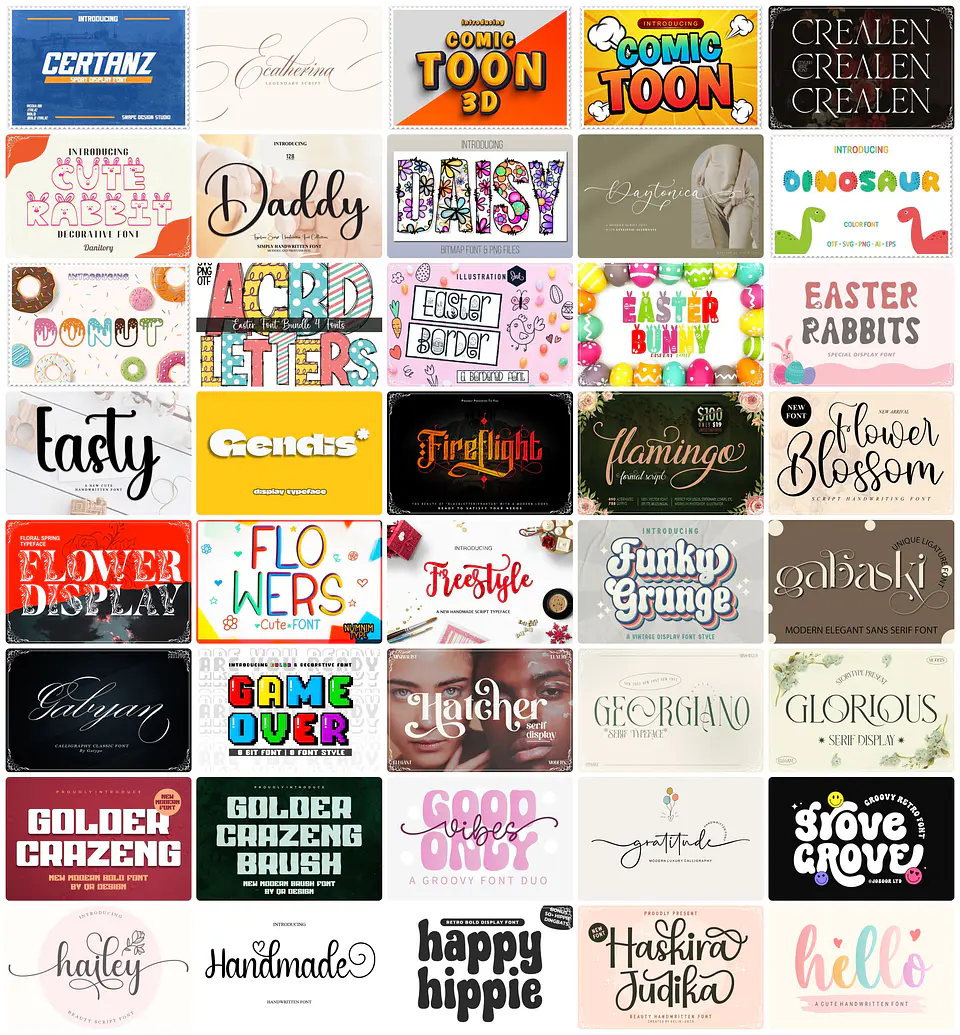 400 Fontes Instalável Premium Diversas  6