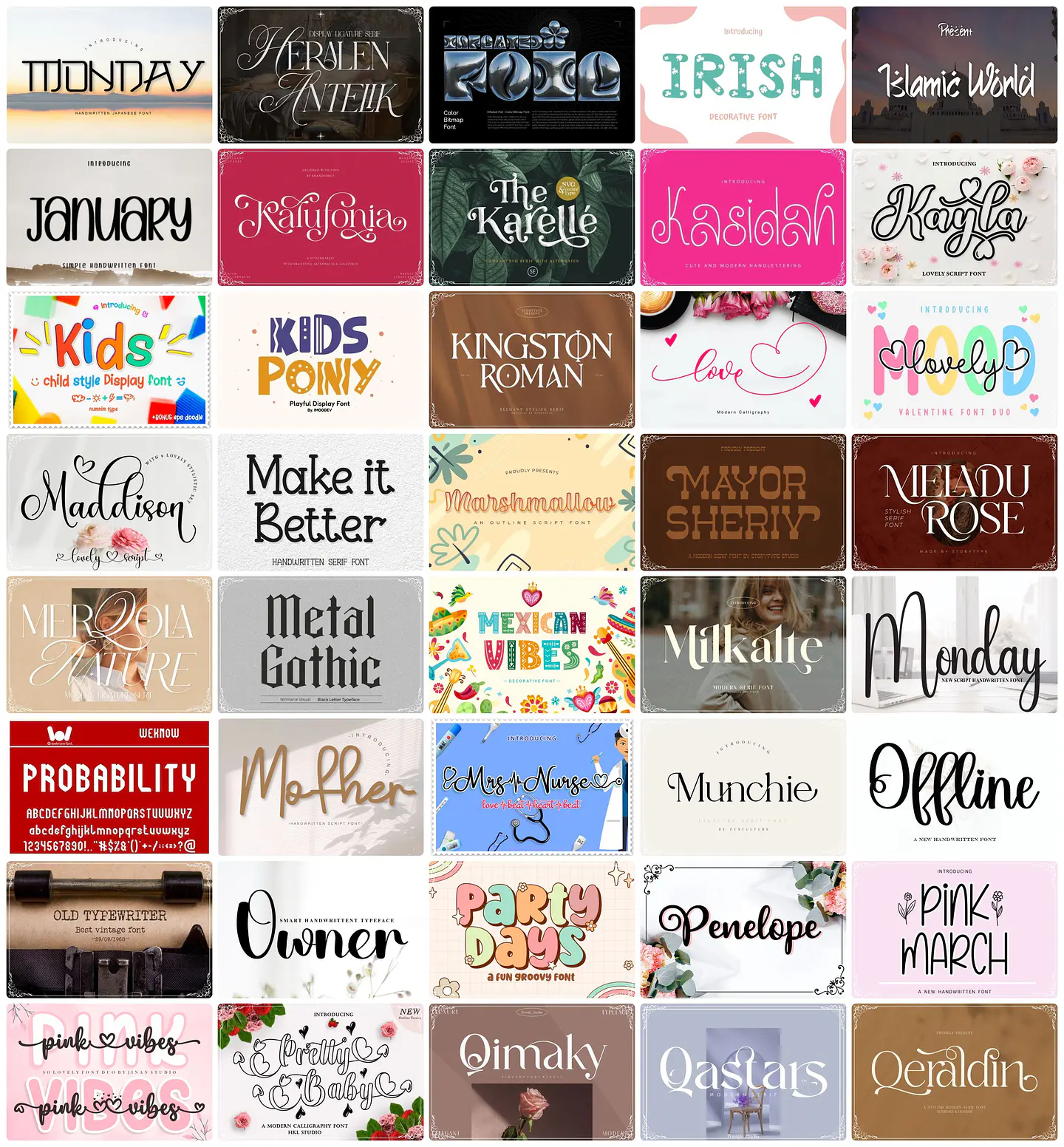 400 Fontes Instalável Premium Diversas  7