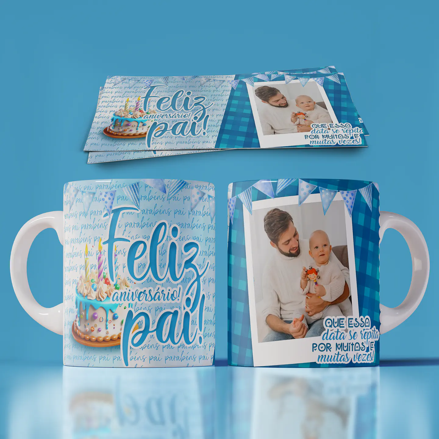 10 Artes Caneca Feliz Aniversário em Photoshop 6