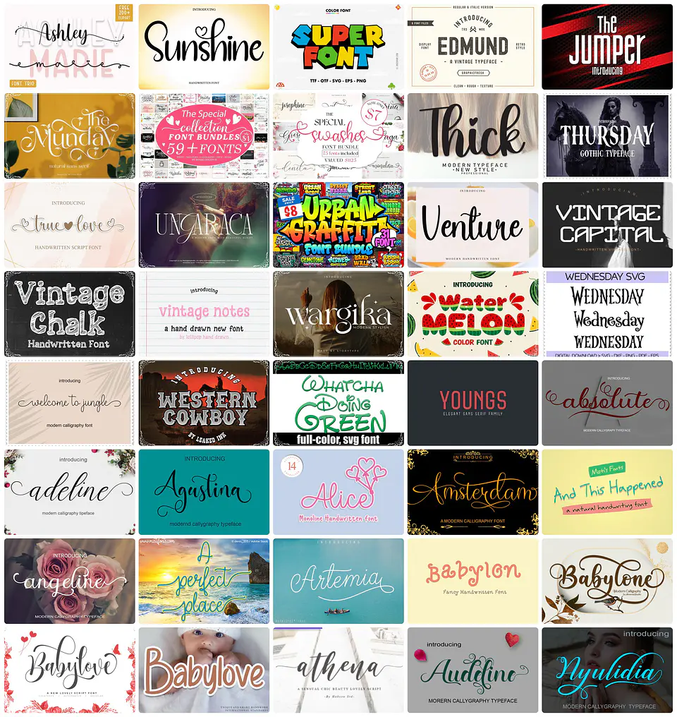 400 Fontes Instalável Premium Diversas  9