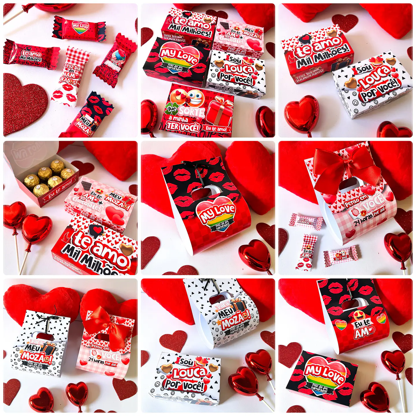 Kit Digital Dia dos Namorados em Png 2