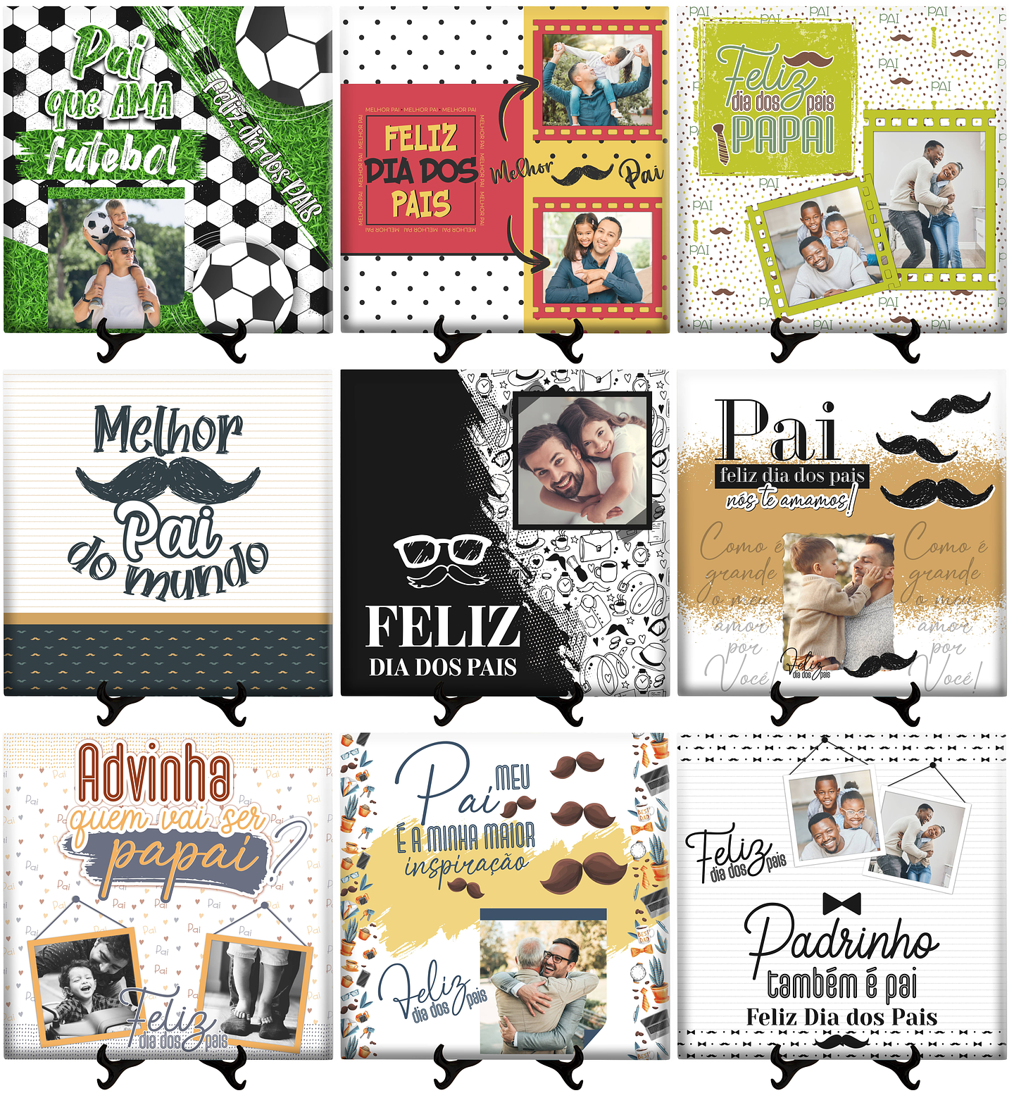 45 Artes para Sublimação Dia dos Pais em Corel Draw 3